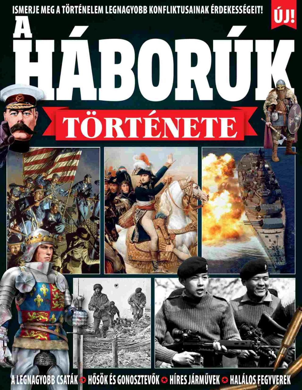 A háborúk története - füles bookazine