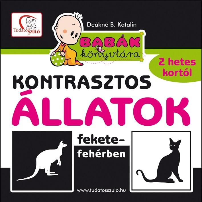 Kontrasztos állatok - fekete-fehérben