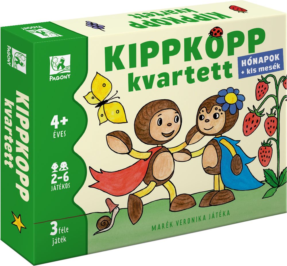 Kippkopp kvartett - kártyajáték