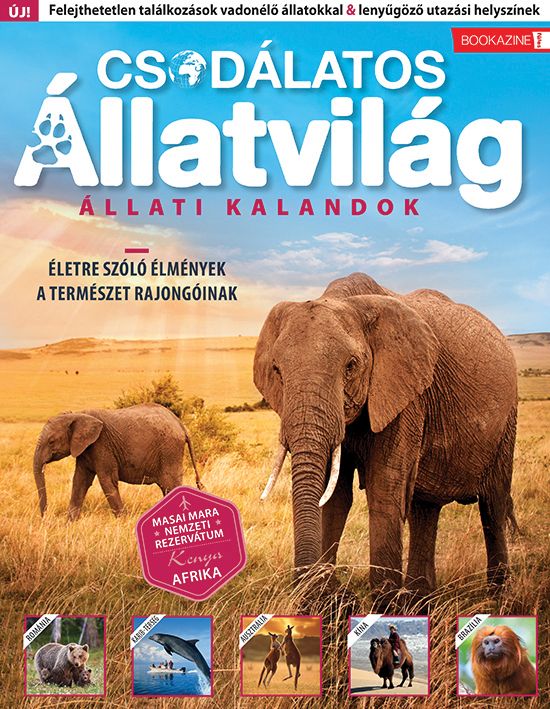 Füles bookazine - csodálatos álllatvilág - állati kalandok (2024/01)