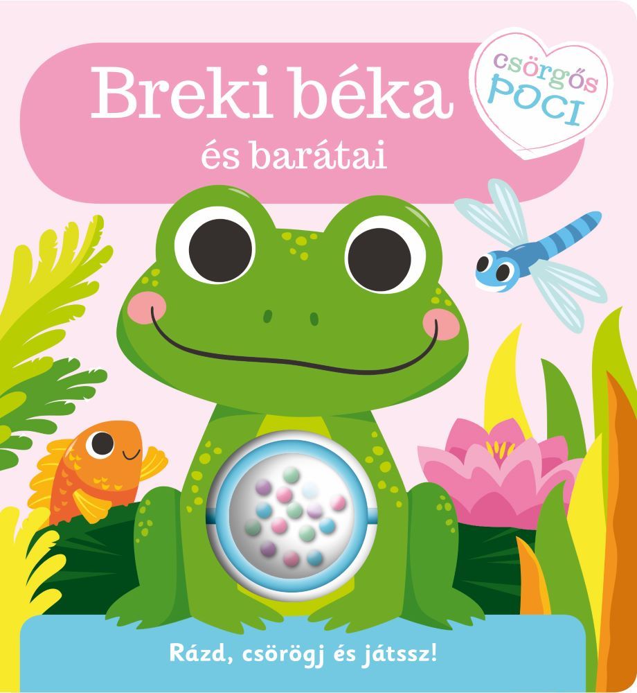 Breki béka és barátai - csörgős poci