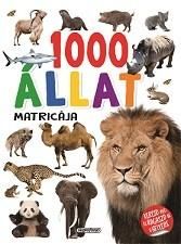 1000 állat matricája - fehér