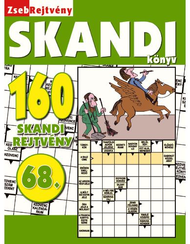 Zsebrejtvény skandi könyv 68