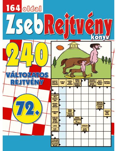 Zsebrejtvény könyv 72