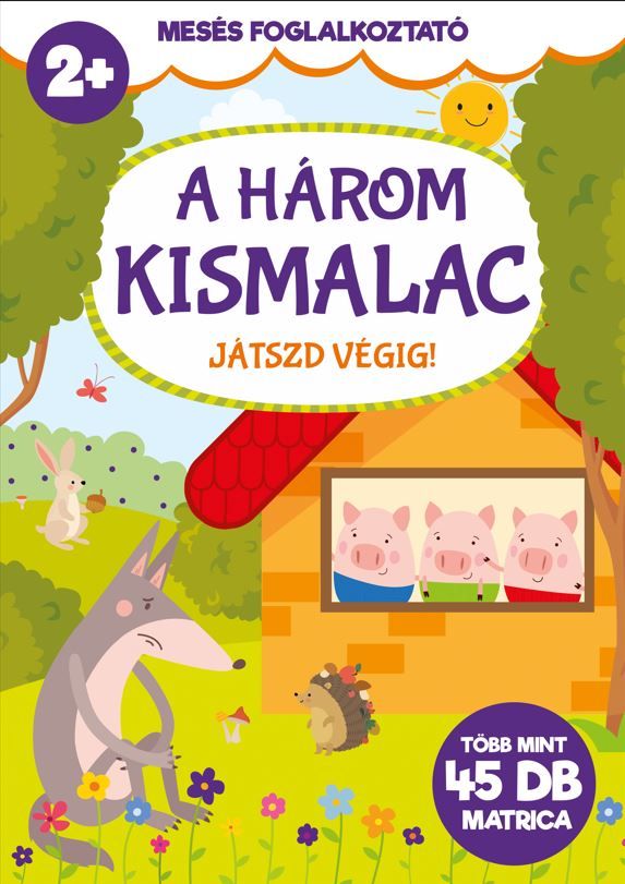 Mesés foglalkoztató- a három kismalac