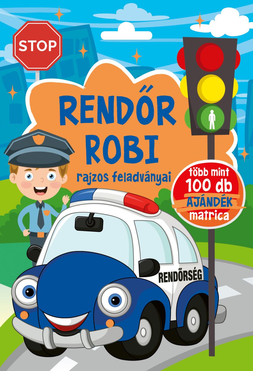 Rendőr robi - rajzos feladványai