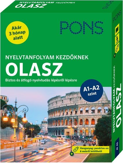 Pons nyelvtanfolyam kezdőknek olasz