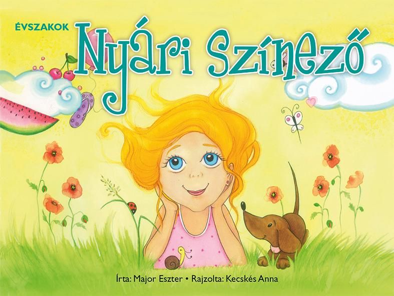 Nyári színező - évszakok