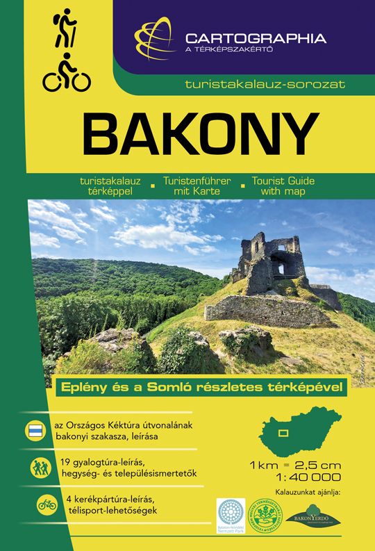 Bakony turistakalauz 1 : 40 000 (spirál)