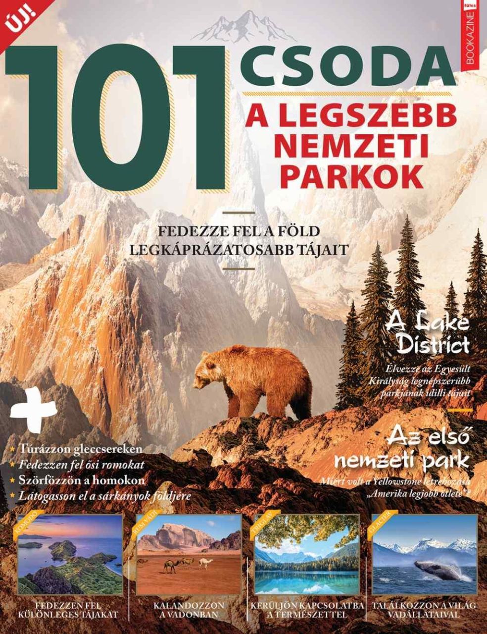 101 csoda - a legszebb nemzeti parkok - füles bookazine