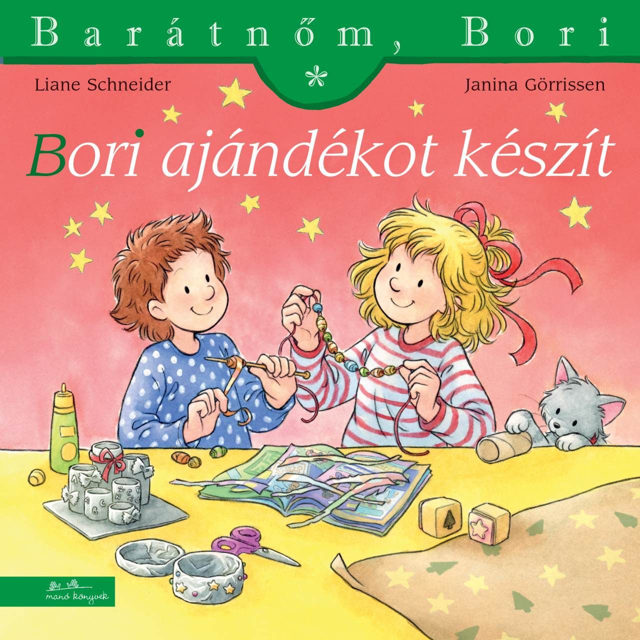 Bori ajándékot készít - barátnőm, bori 54.