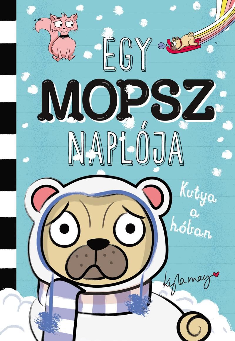 Egy mopsz naplója - kutya a hóban