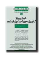 Tegyünk minőségi reklamációt! - jogász a családban 10. -