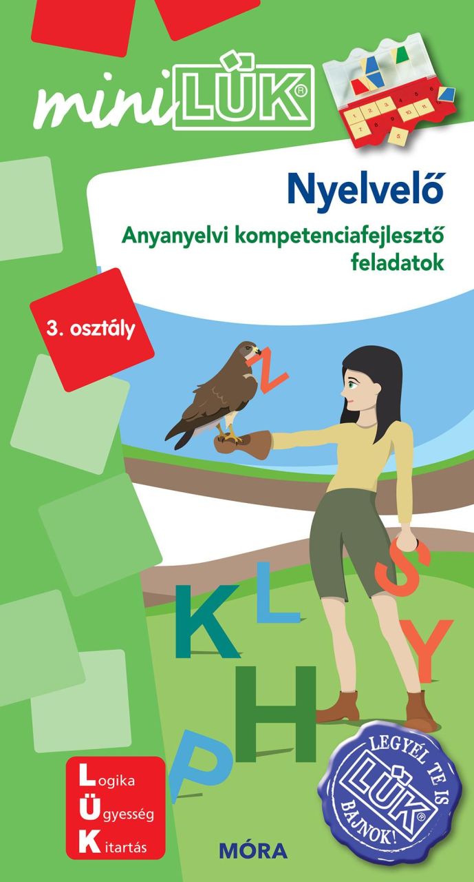 Nyelvelő - anyanyelvi kompetenciafejlesztő feladatok 3. oszt. - minilük zöld