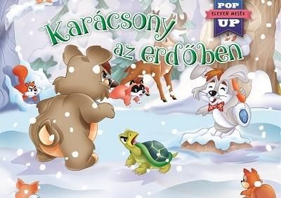 Karácsony az erdőben - eleven mesék - pop up