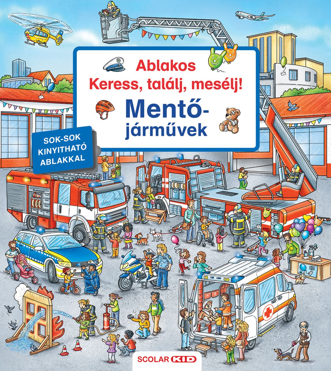 Ablakos keress, találj, mesélj! - mentőjárművek