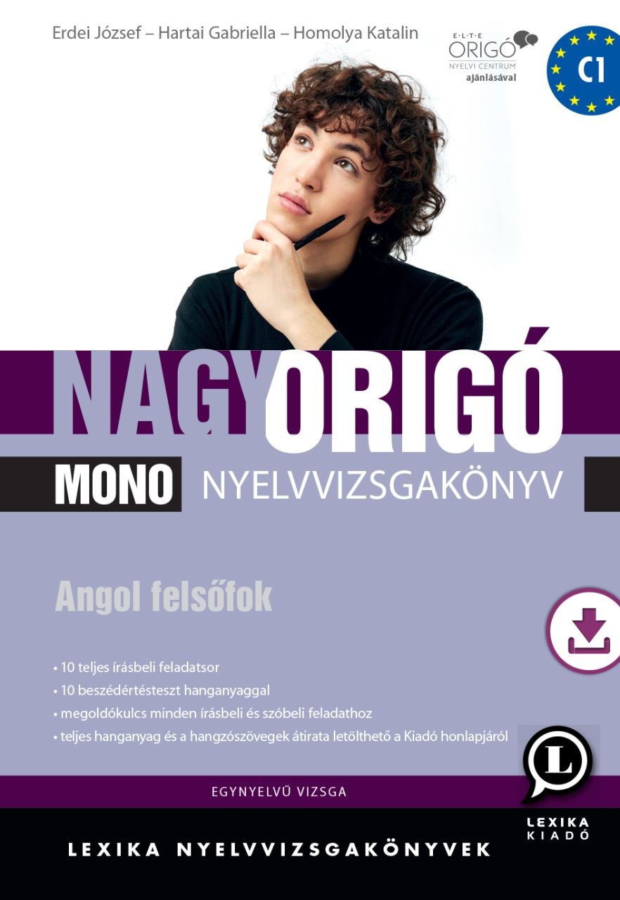 Nagy origó mono nyelvvizsgakönyv - angol felsőfok