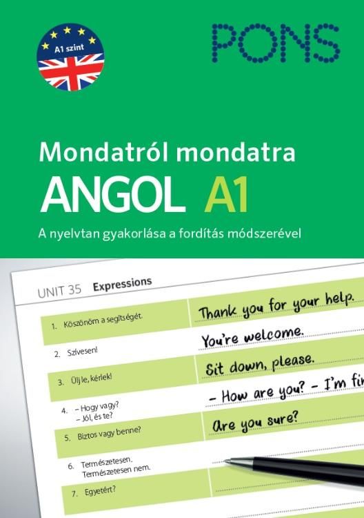 Pons mondatról mondatra - angol a1