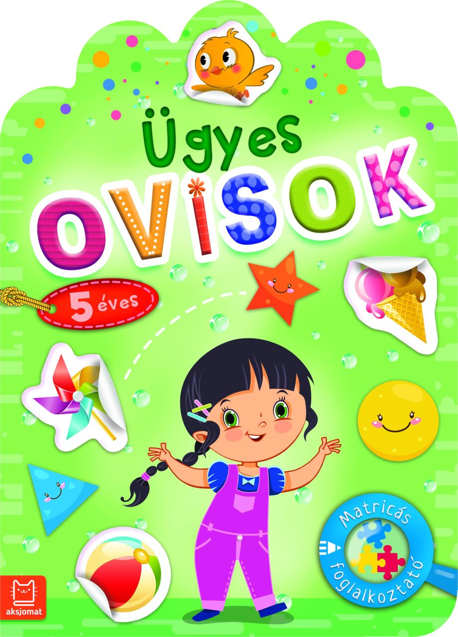 Ügyes ovisok 5 éves - matricás foglalkoztató