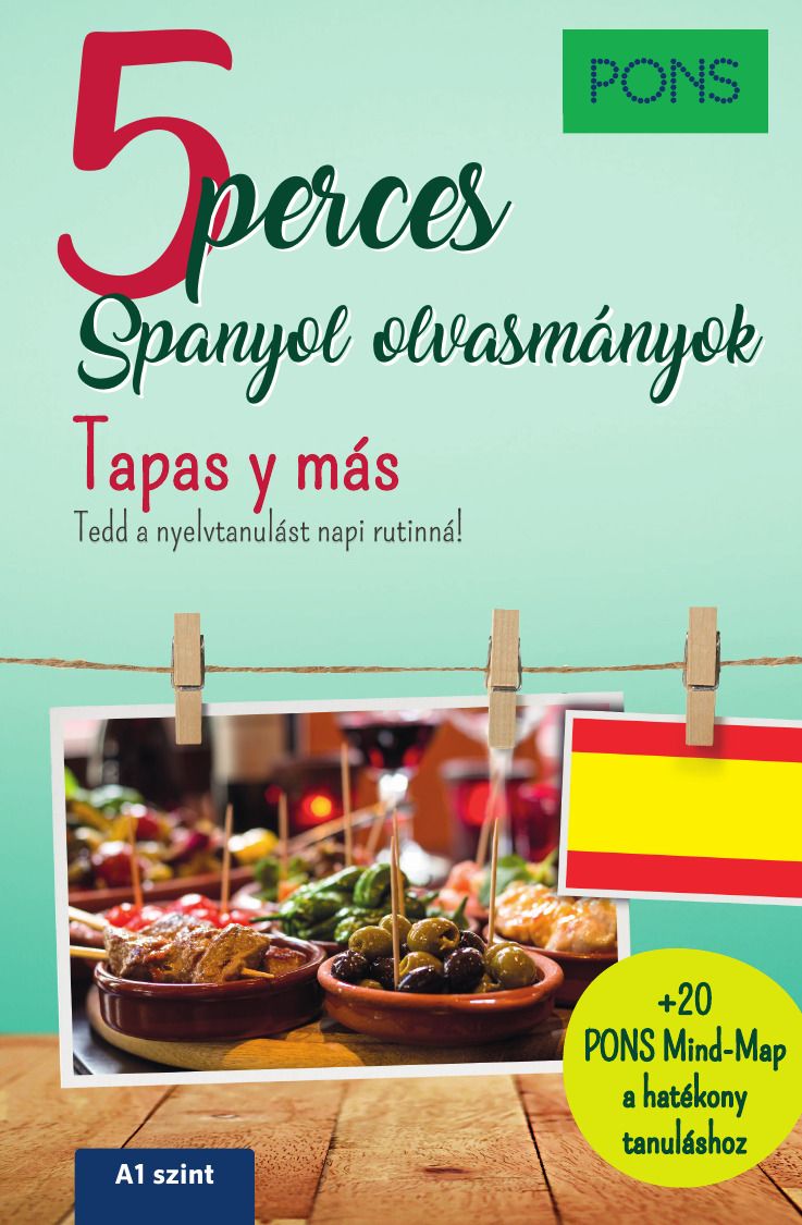 Pons 5 perces spanyol olvasmányok - tapas y más