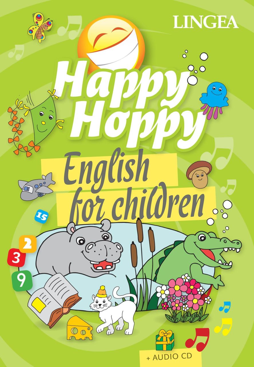 Happy hoppy könyv - english for children + audio cd