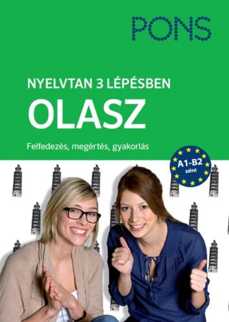 Pons - nyelvtan 3 lépésben - olasz (új)