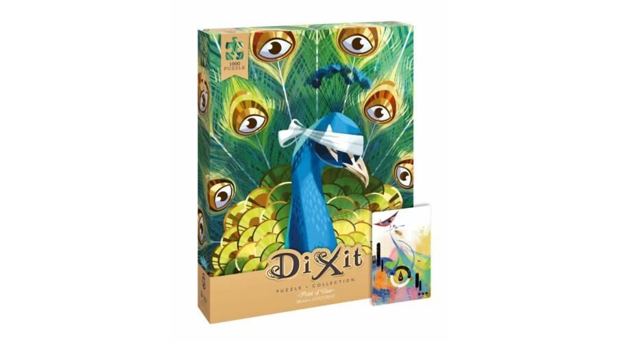 Dixit puzzle 1000 - pávaszemek (point of view - 10)