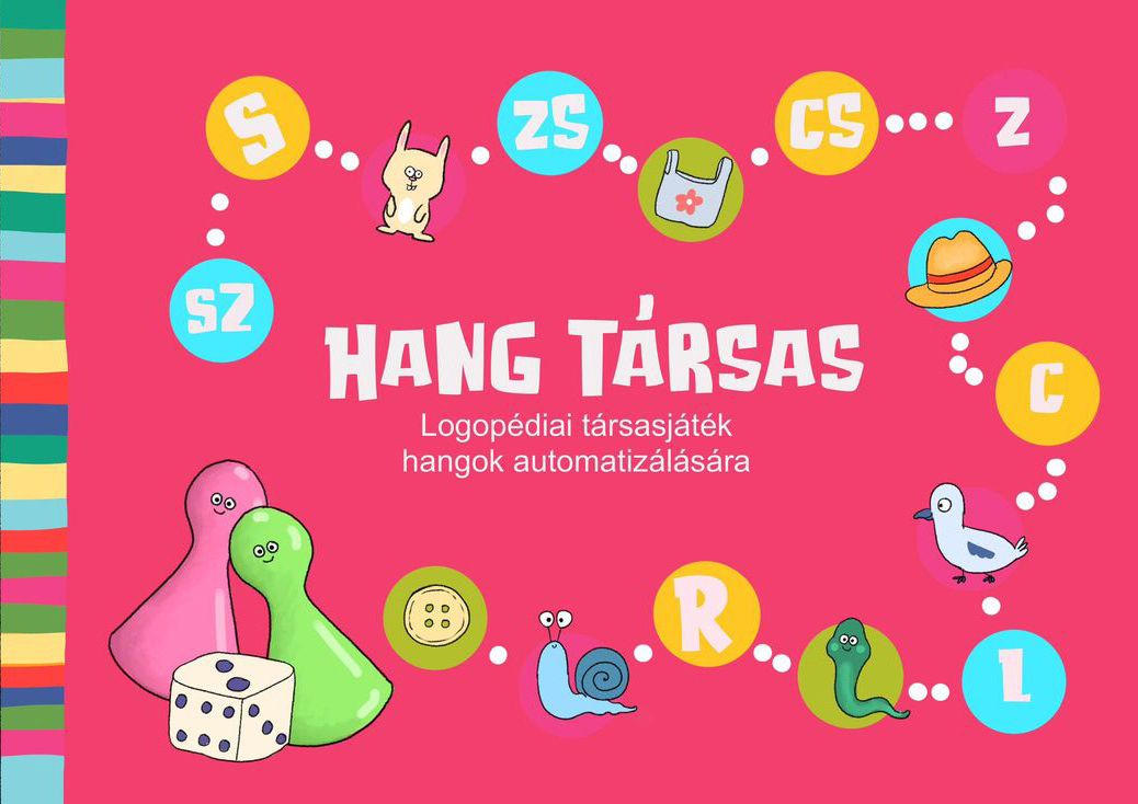 Hang társas - logopédiai társasjáték hangok automatizálására