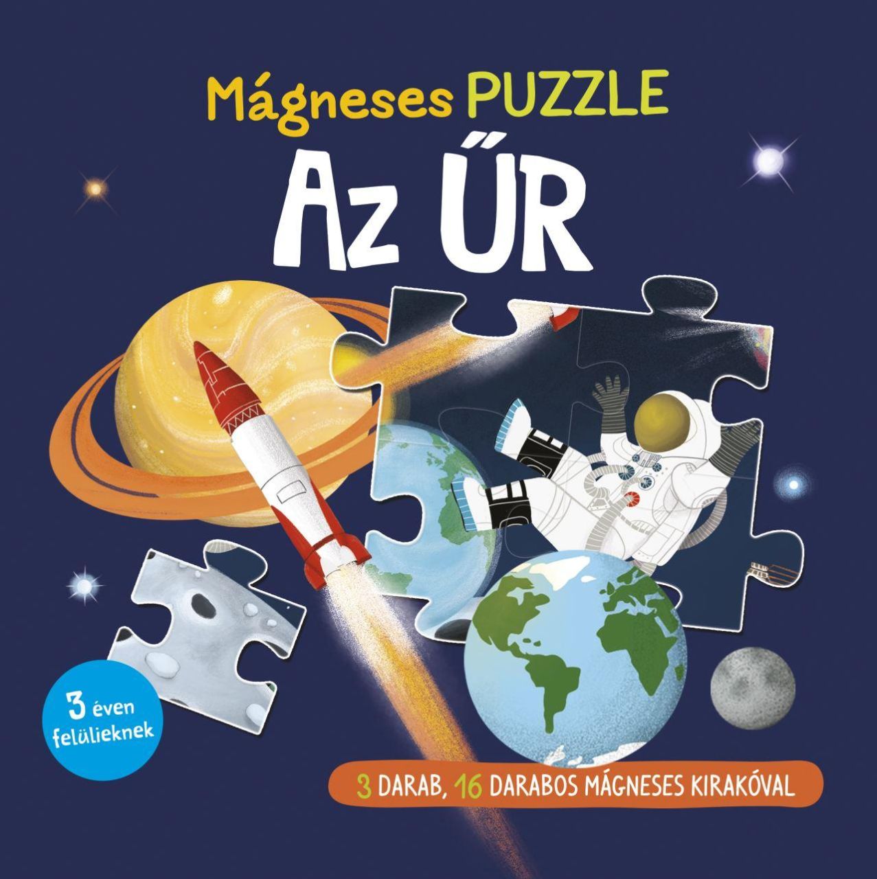 Mágneses puzzle - az űr