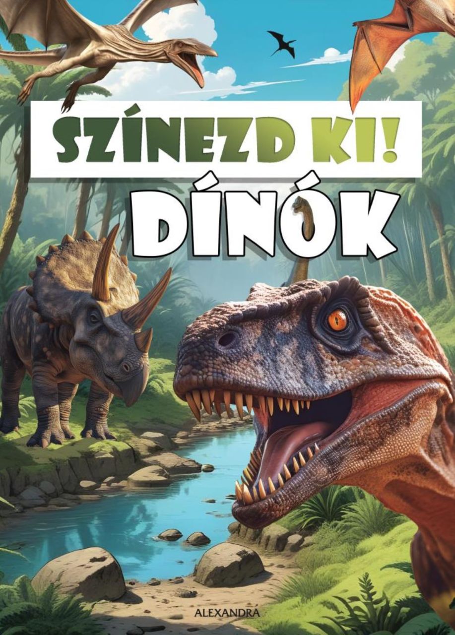 Színezd ki! - dinók