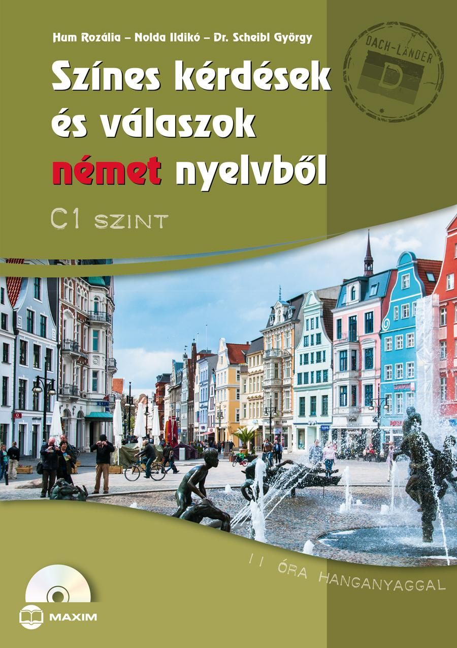 Színes kérdések és válaszok német nyelvből - c1 szint (cd-melléklettel)