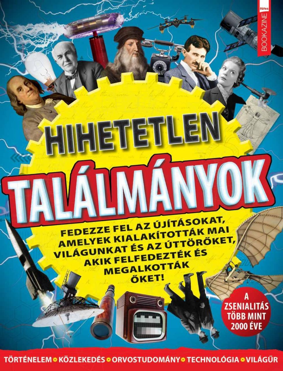 Hihetetlen találmányok - füles bookazine