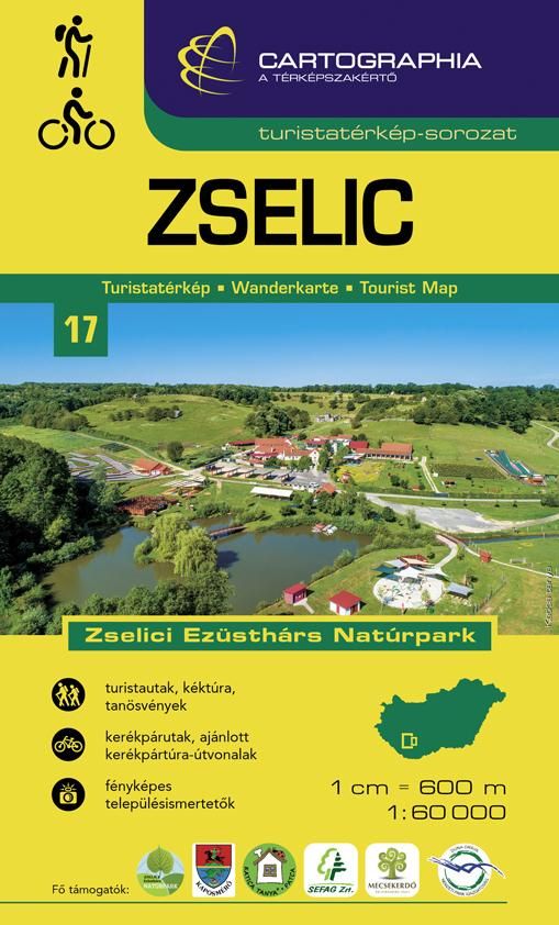 Zselic turistatérkép 1:60000 (új)