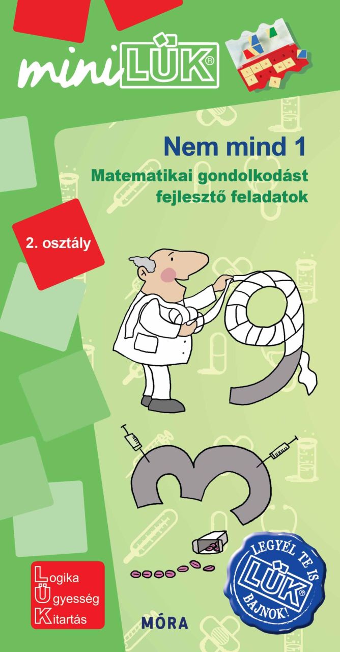 Nem mind 1 - matematika 2. osztály - legyél te is lük bajnok!