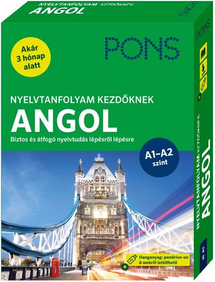 Pons nyelvtanfolyam kezdőknek angol