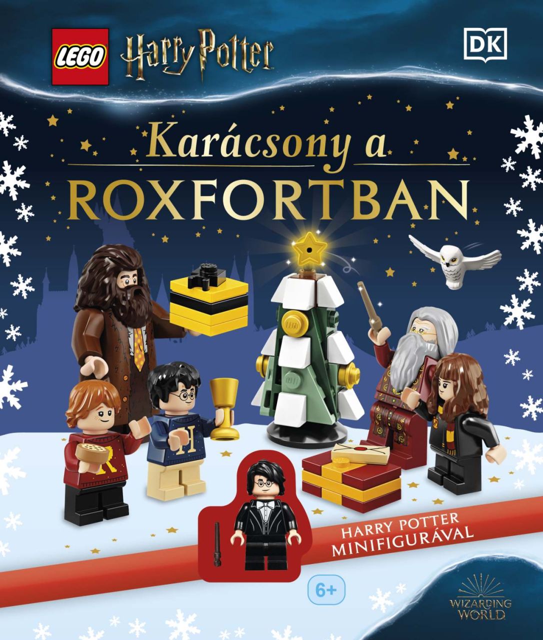 Lego harry potter - karácsony a roxfortban (harry potter minifigurával)