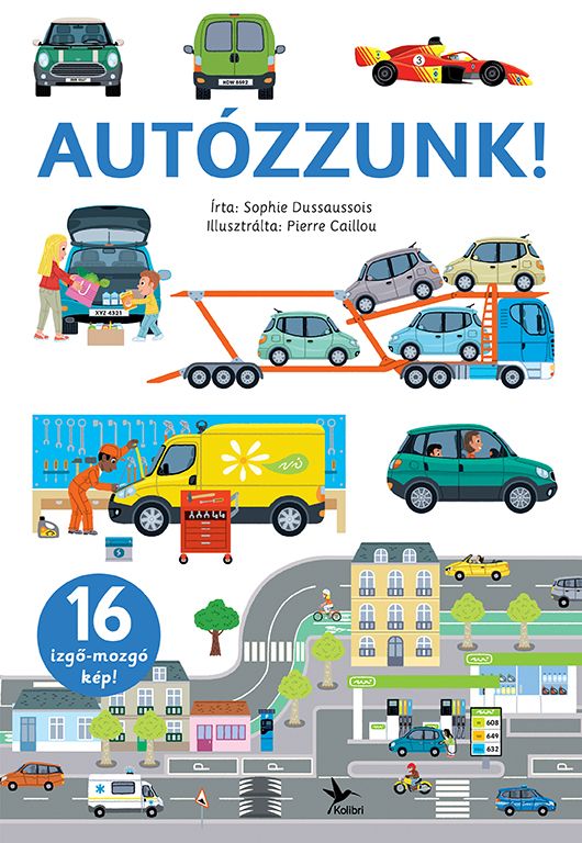 Autózzunk! - 16 izgő- mozgó kép!