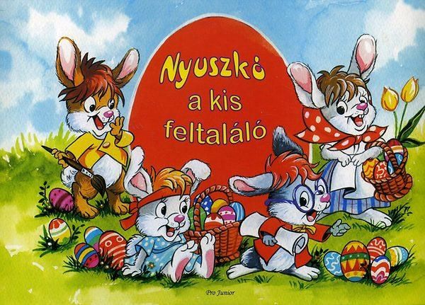 Nyuszkó a kis feltaláló - leporelló -